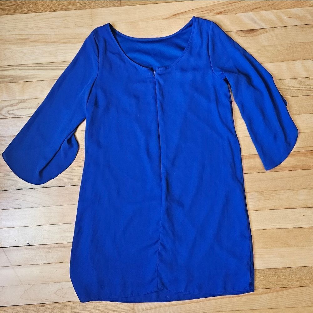 AB Studio Blue Dress - Picture 7 of 10